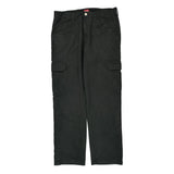 Wrangler Cargo Pants - 36W 34L Black Cotton Blend