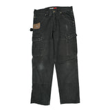 Wrangler Cargo Pants - 33W 33L Black Cotton