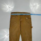 Dickies Carpenter Trousers - 32W 31L Brown Cotton