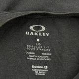Oakley Spellout T-Shirt - Large Black Cotton