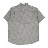 Levis Floral Short Sleeve Shirt - Large White Cotton