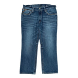 Ariat Boot Cut Jeans - 38W 30L Blue Cotton