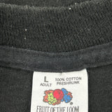 Yellow Ribbon Music Theater Fruit Of The Loom Single Stitch T-Shirt - Large Black Cotton