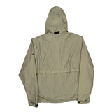 The North Face Windbreaker - Large Beige Nylon