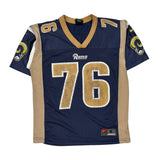 Age 10 Nike Football Jersey - Small Blue Polyester