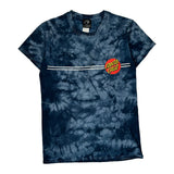 Santa Cruz Tie-Dye T-Shirt - Small Blue Cotton