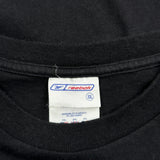 Reebok Graphic T-Shirt - 2XL Black Cotton