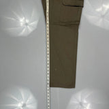 Wrangler Cargo Trousers - 30W 30L Brown Cotton