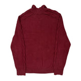 Nautica 1/4 Zip - XL Red Cotton