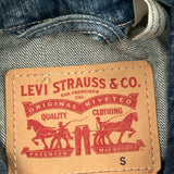 Vintage Levis Denim Jacket - Small Blue Denim
