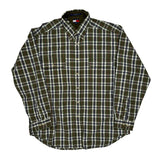 Tommy Hilfiger Checked Shirt - XL Green Cotton