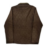 Barbour Quilted Jacket - Small Brown Polyester
