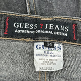 Guess Carpenter Shorts - 34W 12L Black Cotton
