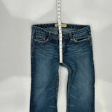 Bke Denim Boot Cut Jeans - 30W UK 8 Blue Cotton