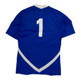 Rock Bay Soccer Club Adidas Football Shirt - Medium Blue Polyester