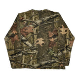 Mossy Oak Camo Long Sleeve T-Shirt - XL Camo Cotton