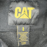 Cat Hoodie - Large Black Cotton Blend