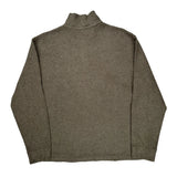 Polo By Ralph Lauren 1/4 Zip - Large Gray Cotton