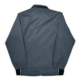 Reebok Track Jacket - Medium Gray Polyester