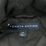 Tommy Hilfiger Striped Ski Jacket - Small Gray Polyester