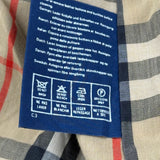 Burberry'S Signature Check Lining Burberry Checked Trench Coat - Large Beige Cotton Blend