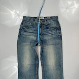 Bke Boot Cut Jeans - 32W 34L Blue Denim