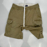 Polo By Ralph Lauren Cargo Shorts - 34W 10L Khaki Cotton