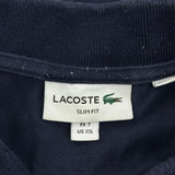 Lacoste Slim Fit Polo Shirt - 2XL Navy Cotton
