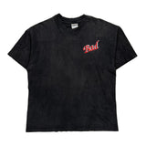 Single Stitch Bull Graphic Hanes Graphic T-Shirt - XL Black Cotton