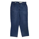 Carhartt Trousers - 32W 29L Blue Cotton