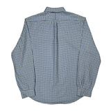 Slim Fit Ralph Lauren Checked Shirt - XL Blue Cotton