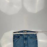 Levis 501 Jeans - 32W US 8 Blue Cotton