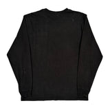 Carhartt Long Sleeve T-Shirt - Medium Black Cotton