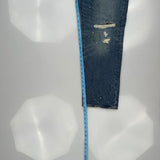 501 Levis Studded Jeans - 38W 29L Blue Cotton