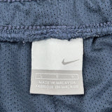Nike Track Pants - Large Navy Polyester