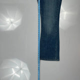 Calvin Klein Jeans Flared Jeans - 32W US 8 Blue Cotton