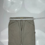 Blue Mountain Carpenter Pants - 36W 31L Gray Cotton