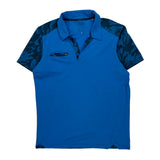 Oakley Camo Polo Shirt - Large Blue Polyester