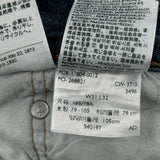 Levis Jeans - 31W 26L Blue Cotton