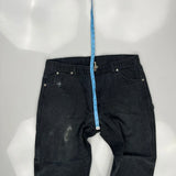 Dickies Carpenter Trousers - 36W 30L Grey Cotton