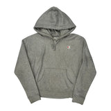 Vintage Reverse Weave Champion Hoodie - Medium Grey Cotton