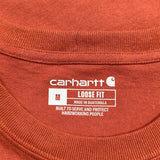 Carhartt T-Shirt - Medium Red Cotton