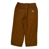 Age 3 Carhartt Pants - XS Brown Cotton