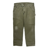 Carhartt Carpenter Pants - 36W 29L Green Cotton