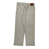 Levis Cord Trousers - 32″ Waist Beige Cotton