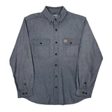 Carhartt Shirt - Large Grey Cotton