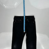 True Religion Skinny Jeans - 23W US 0 Black Cotton
