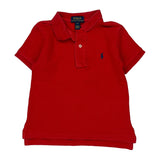 Age 3 Polo By Ralph Lauren Polo Shirt - XS Red Cotton