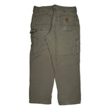 Carhartt Carpenter Pants - 34W 30L Gray Cotton