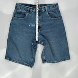 Southpole Denim Shorts - 38W 12L Blue Cotton
